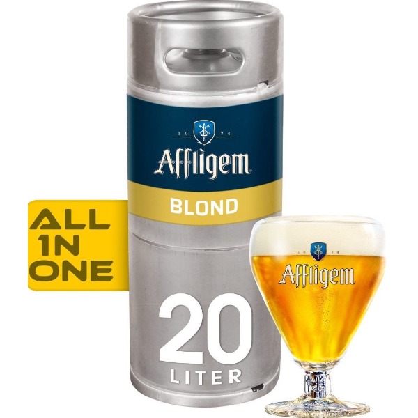 Afiligem Dubbel-trippe-blond fust 20 liter