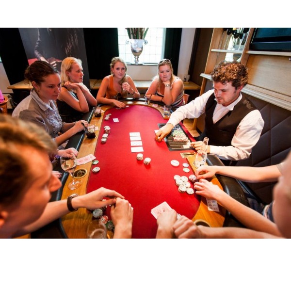 Pokertafel set huren 10 personen - Griekspoor Feestverhuur