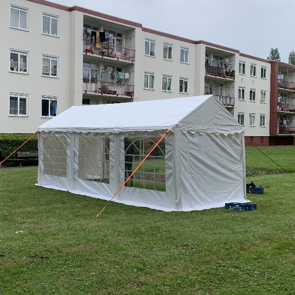 reflecteren Aan kolonie Partytent 3X6 Meter Huren - Griekspoor Feestverhuur